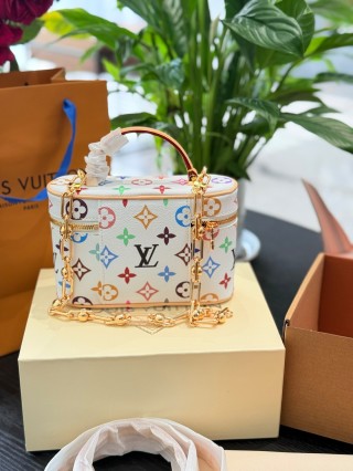 Louis Vuitton Vanity Multicolor Monogram Cosmetic Case view 5