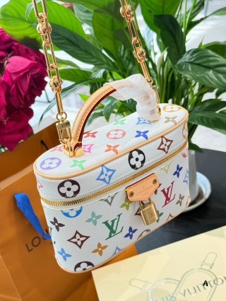 Louis Vuitton Vanity Multicolor Monogram Cosmetic Case view 7