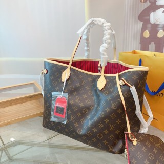 Louis Vuitton Neverfull MM Monogram Tote Bag view 3