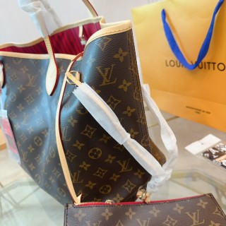 Louis Vuitton Neverfull MM Monogram Tote Bag view 6