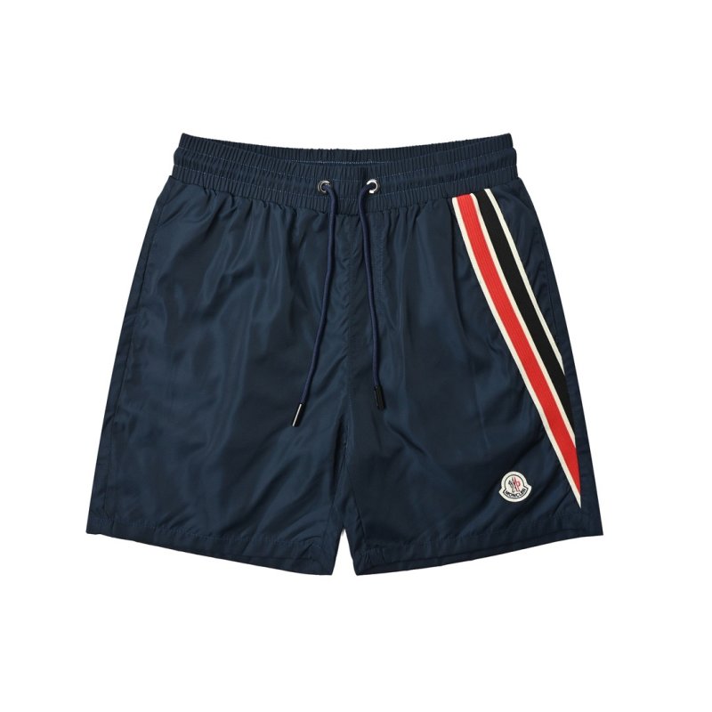 Moncler Navy Stripe Track Shorts view