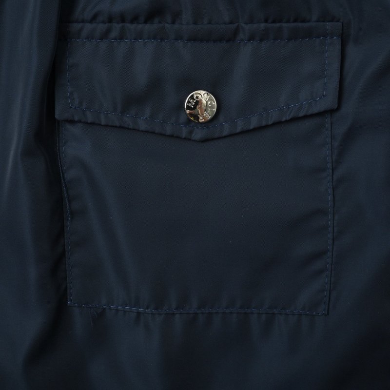 Moncler Navy Stripe Track Shorts view