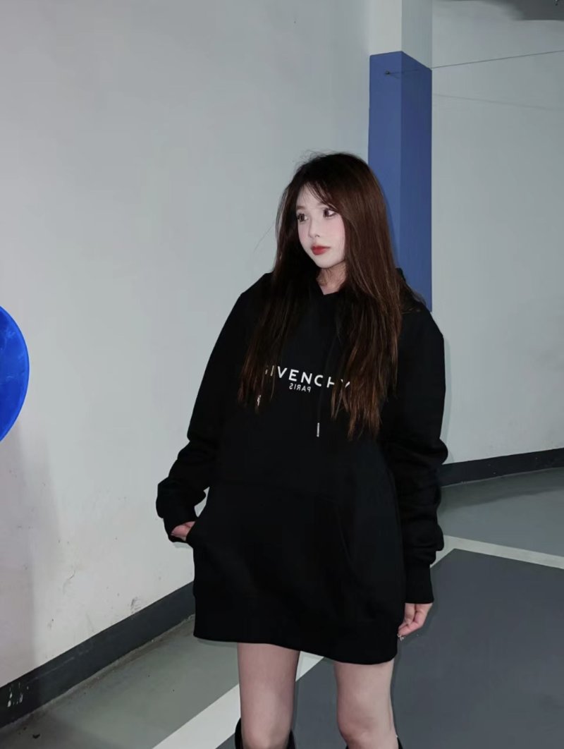 Givenchy Black Logo Hoodie view