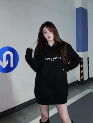 Givenchy Black Logo Hoodie view 6