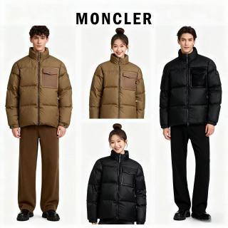 Beige Puffer Down Jacket – Warm Winter Coat view 3
