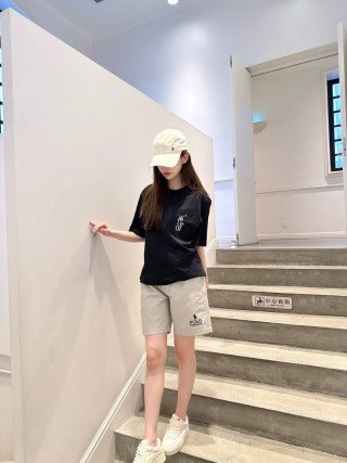 Polo Ralph Lauren Beige Logo Shorts