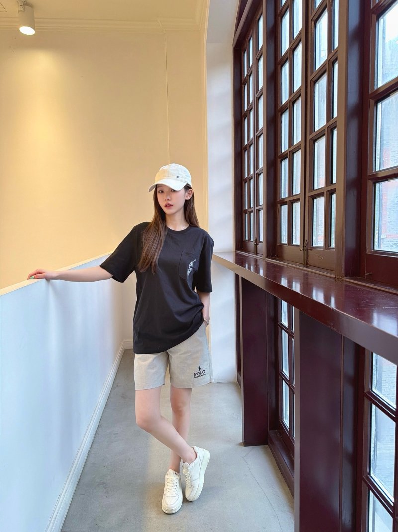 Polo Ralph Lauren Beige Logo Shorts view