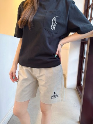 Polo Ralph Lauren Beige Logo Shorts view 5