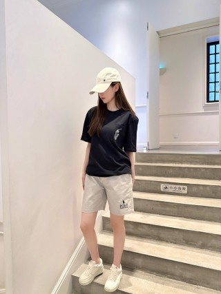 Polo Ralph Lauren Beige Logo Shorts view 9
