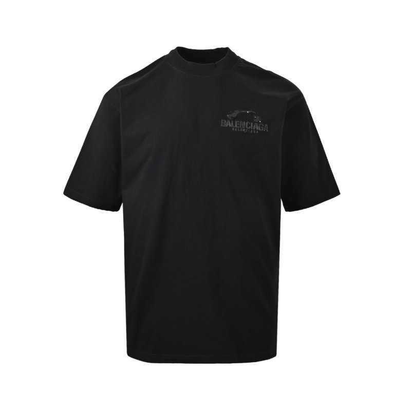 Balenciaga Logo Black T-Shirt view