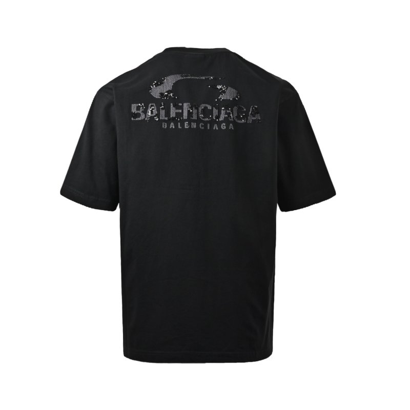 Balenciaga Logo Black T-Shirt view