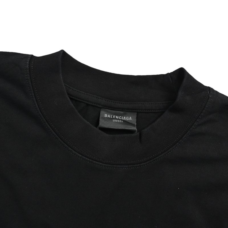 Balenciaga Logo Black T-Shirt view