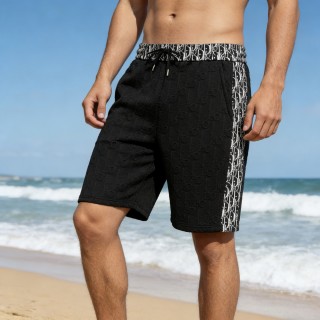Dior Monogram Jacquard Black Shorts view 2