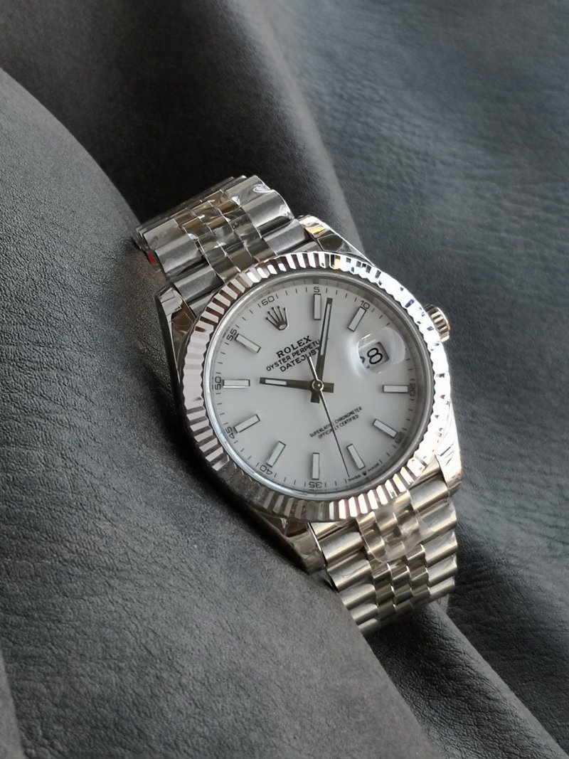 Rolex Datejust 41mm Cream Dial Steel Watch M126334 view