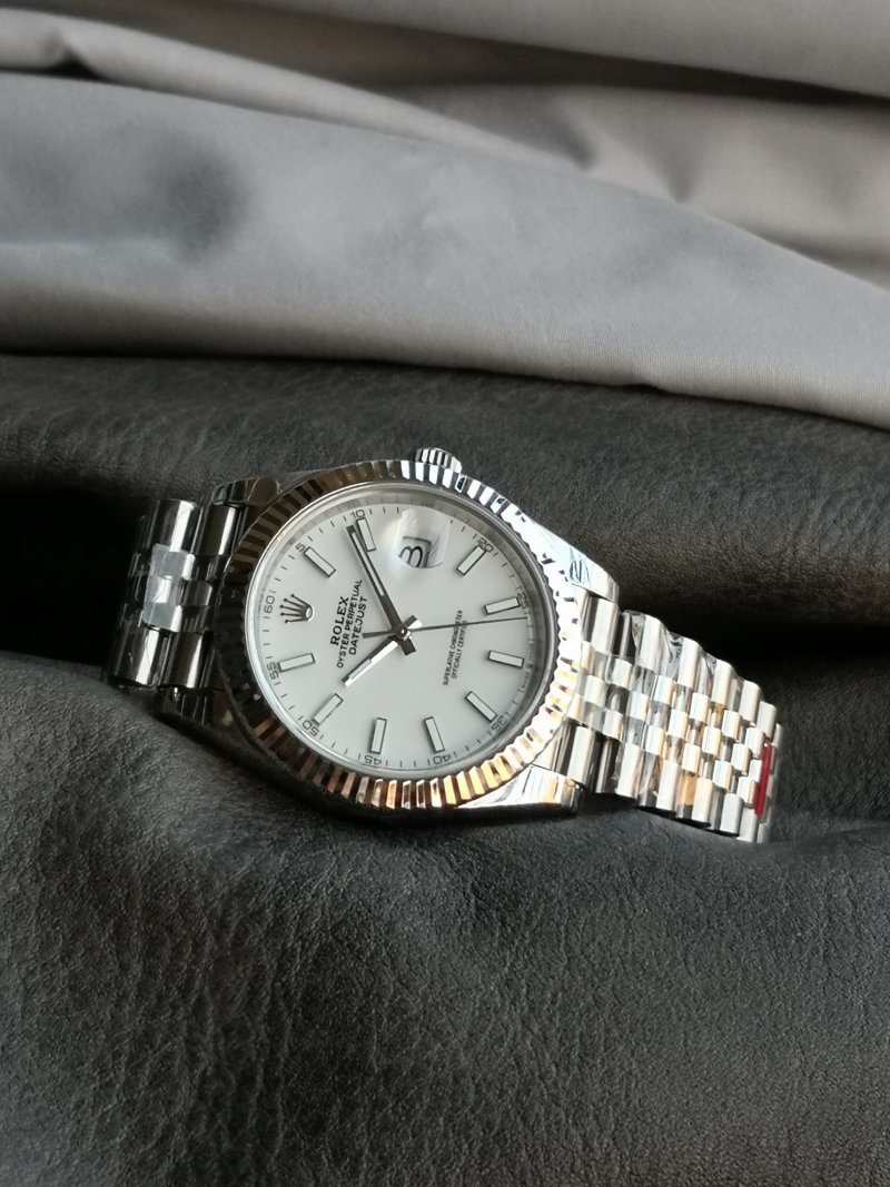 Rolex Datejust 41mm Cream Dial Steel Watch M126334 view