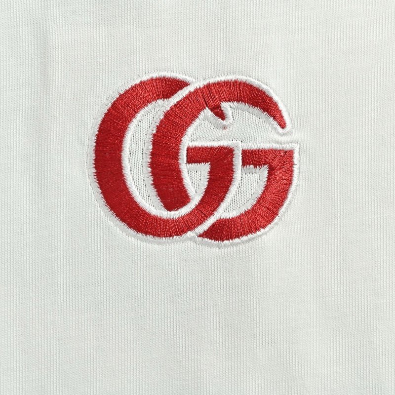 Gucci GG Logo White T-Shirt view