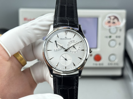 Jaeger-LeCoultre Master Ultra Thin Reserve de Marche Silver Dial Watch