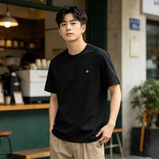 Lululemon Black Crew Neck Short Sleeve T-Shirt