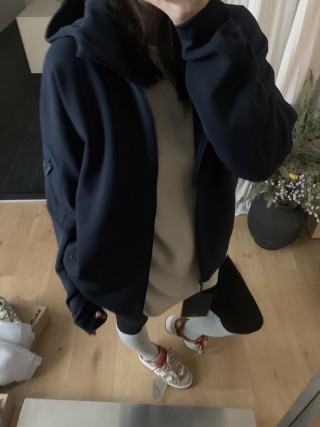 Stone Island Navy Windbreaker Jacket