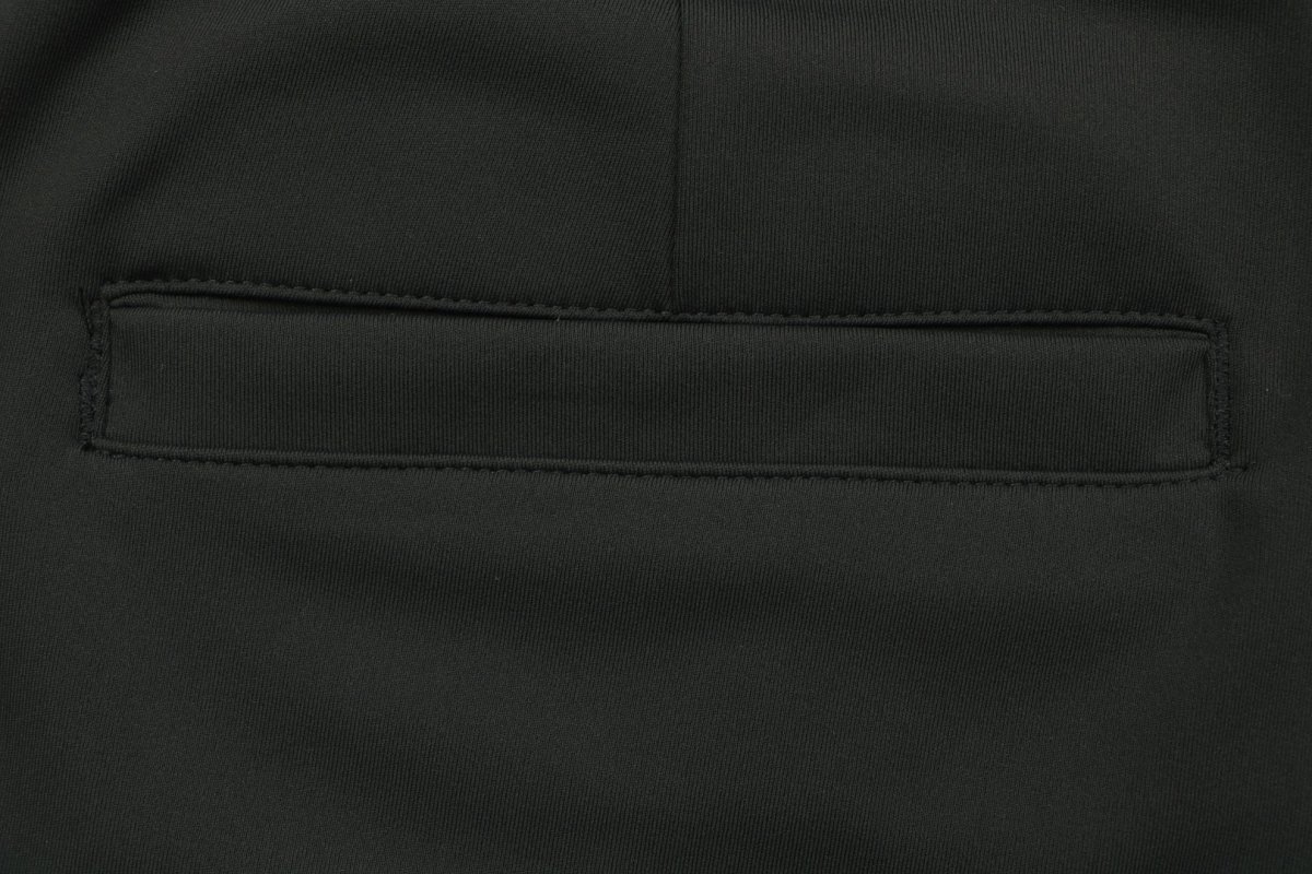 Black Wide-Leg Casual Pants view