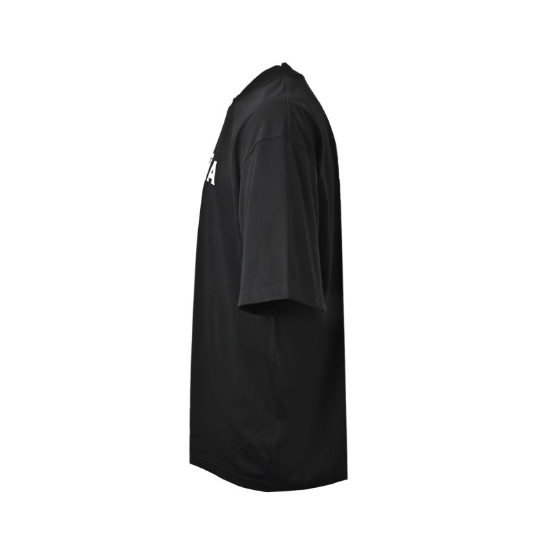 AAIA Black Oversized Logo T-Shirt view