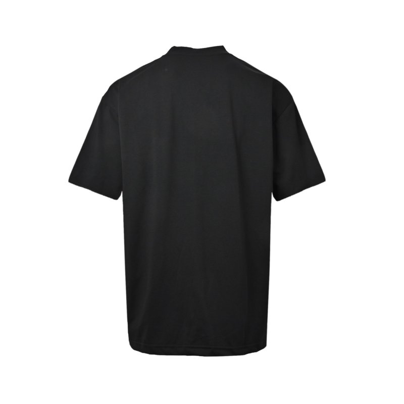 AAIA Black Oversized Logo T-Shirt view