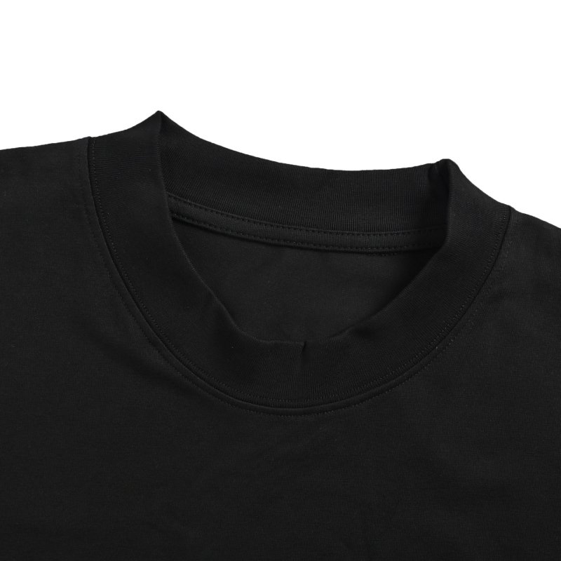 AAIA Black Oversized Logo T-Shirt view