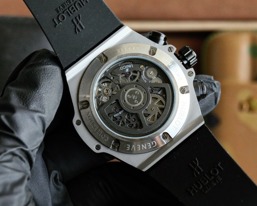 Hublot Big Bang Chronograph Steel Watch 48MM view