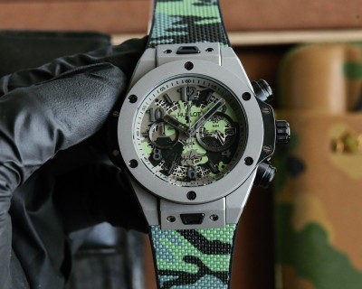 Hublot Big Bang Chronograph Steel Watch 48MM view 9