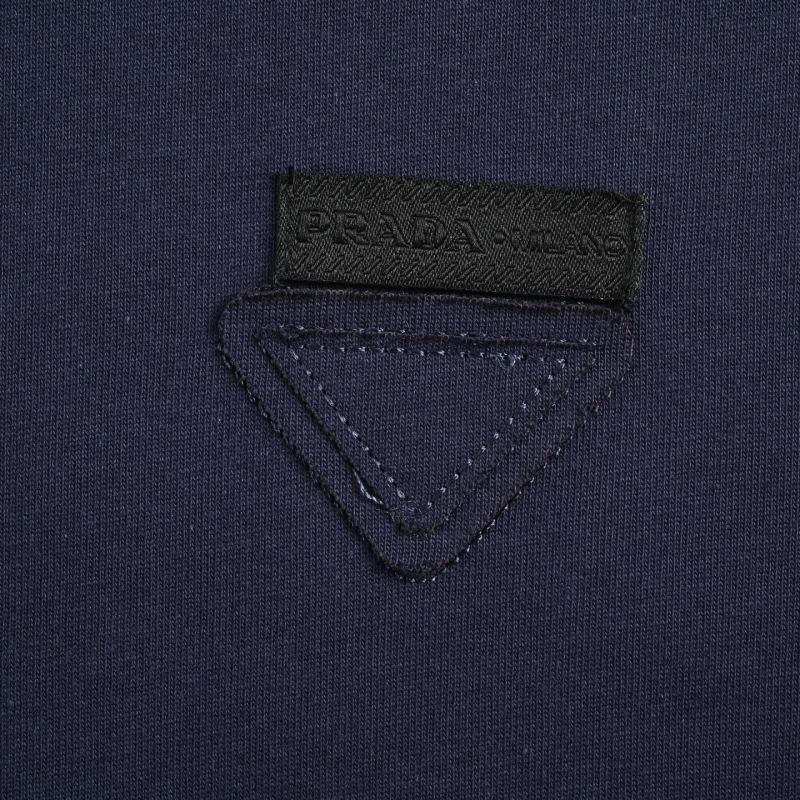 Prada Navy Blue Short Sleeve T-Shirt view