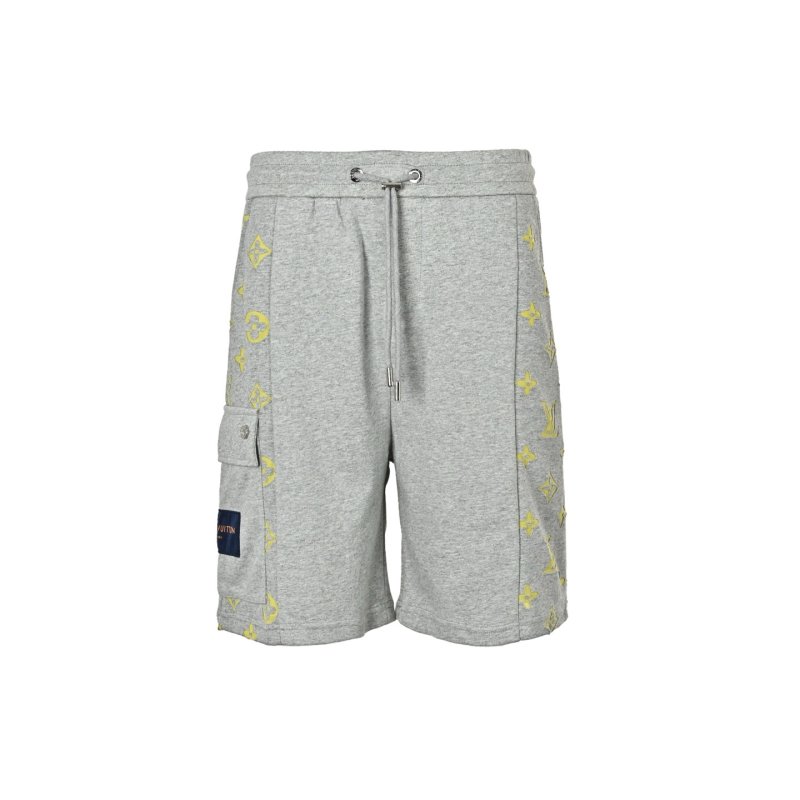 Louis Vuitton Monogram Cargo Shorts Grey view