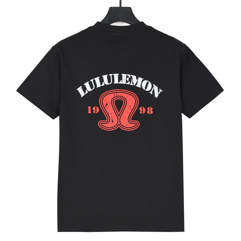 Lululemon 1998 Logo Black T-Shirt view