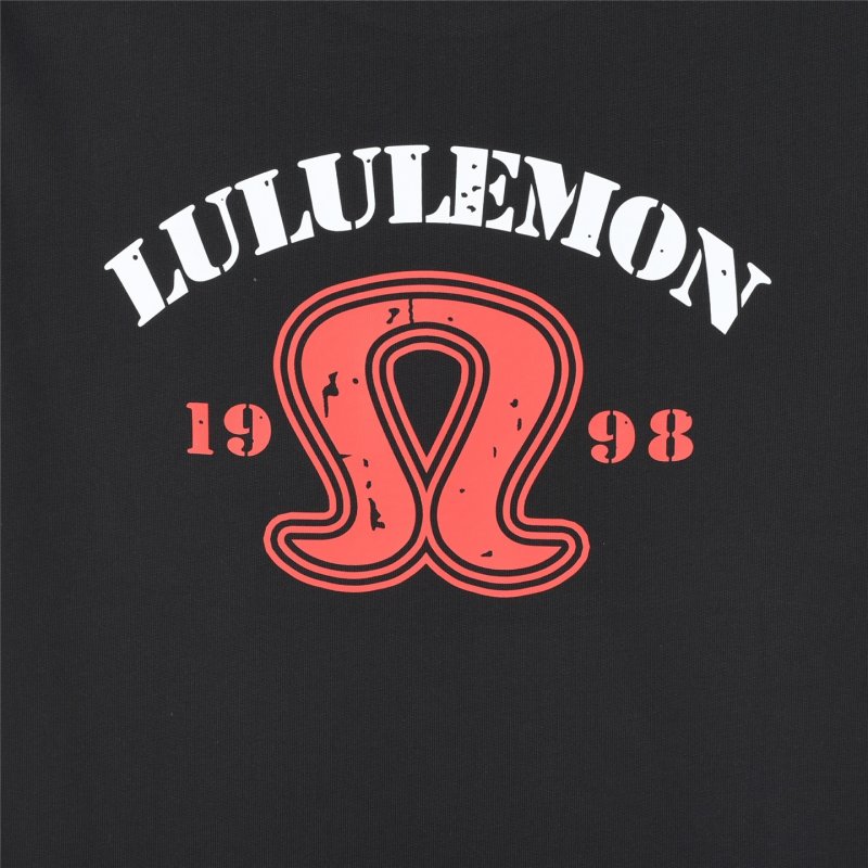 Lululemon 1998 Logo Black T-Shirt view