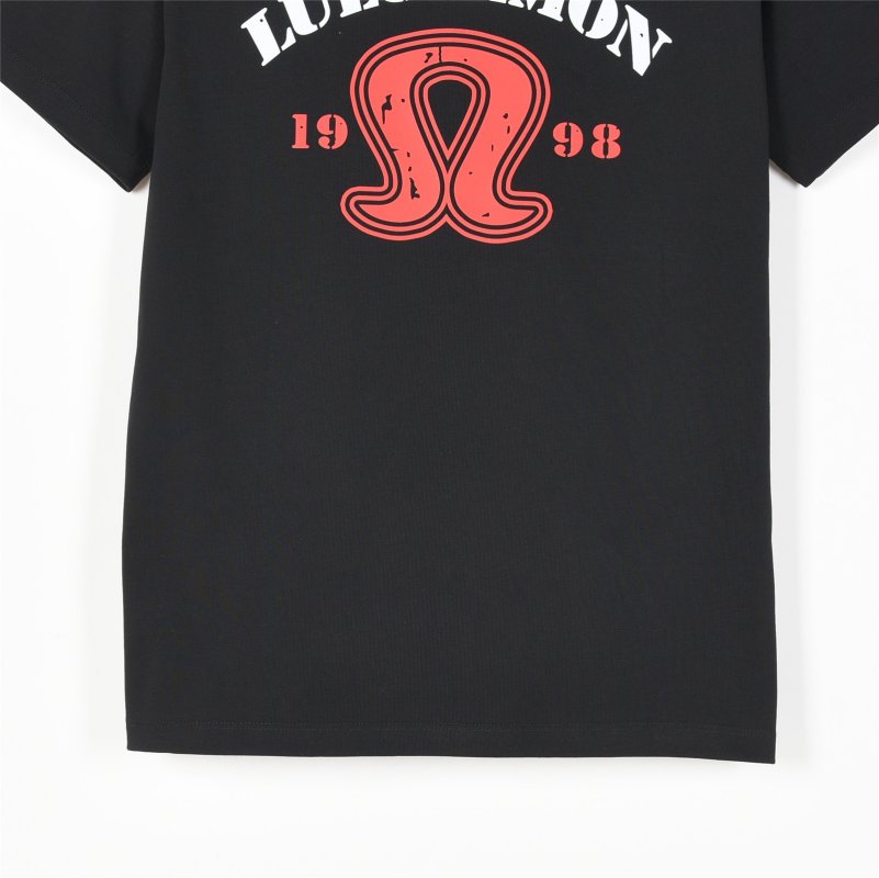 Lululemon 1998 Logo Black T-Shirt view