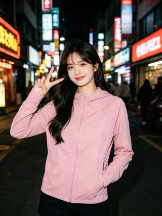 Alo Pink Zip-Up Sunprotection Jacket view 5