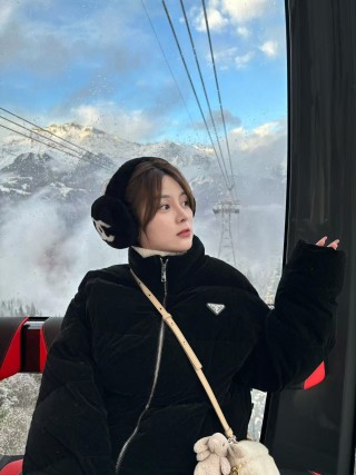 Prada Black Quilted Down Jacket view 6