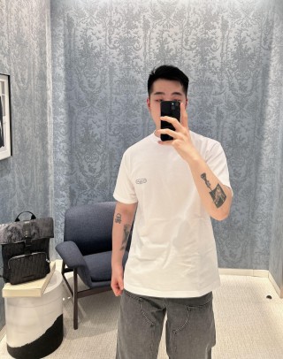 Christian Dior White Logo T-Shirt view 10