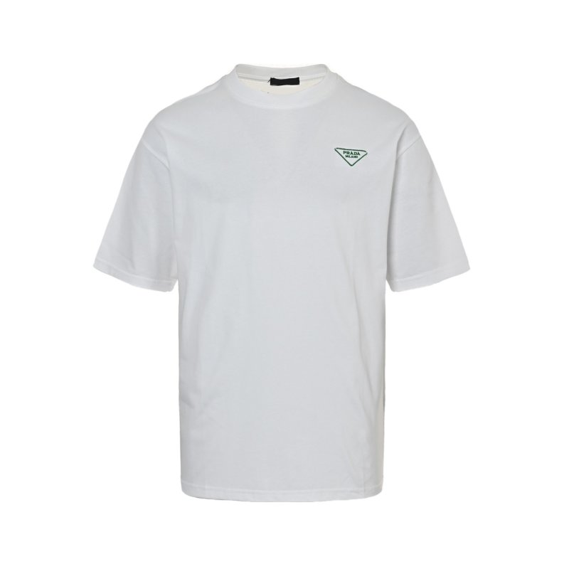 Prada White Logo T-Shirt view