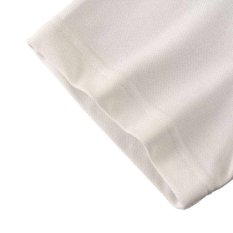 Burberry EKD Embroidered White Polo Shirt view