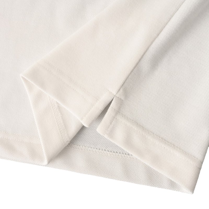 Burberry EKD Embroidered White Polo Shirt view