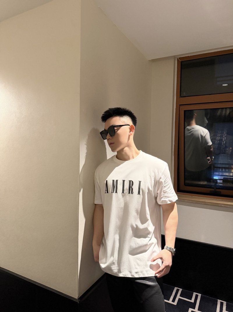 Amiri Logo White T-Shirt view