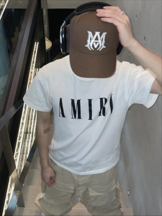 Amiri Logo White T-Shirt view 9