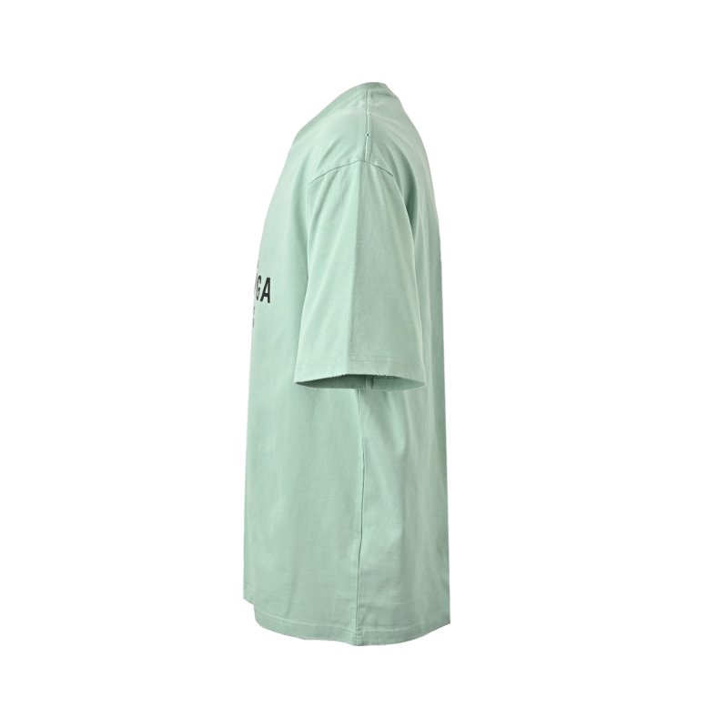 Balenciaga Everyday Rock N Roll Mint Green T-Shirt view