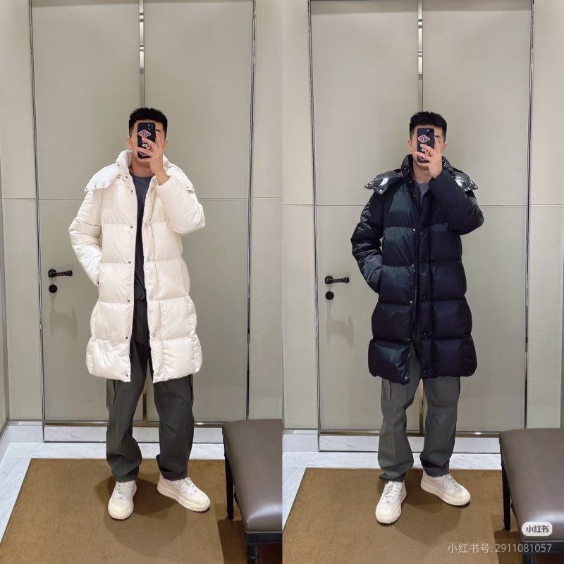 Moncler Litte White Down Puffer Jacket view