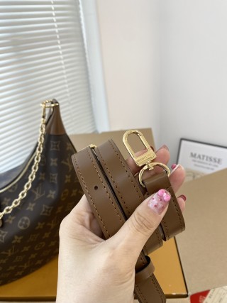 LV Loop Hobo Monogram Canvas Shoulder Bag view 8