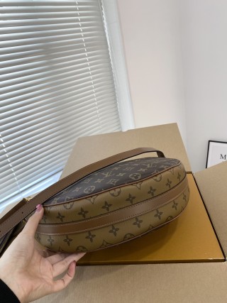 LV Loop Hobo Monogram Canvas Shoulder Bag view 9