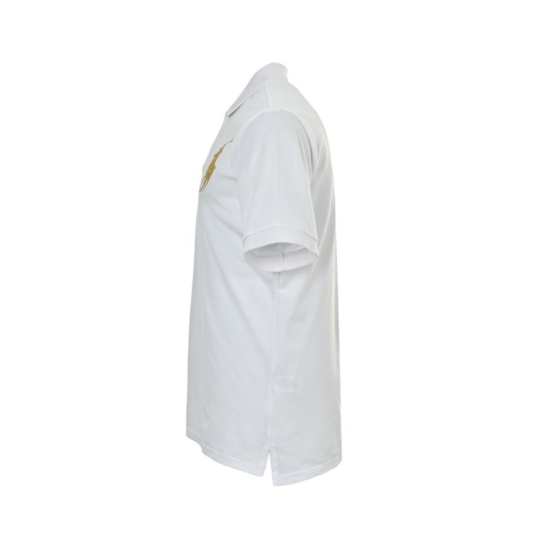 Polo Ralph Lauren White Multi-Crest Polo Shirt view