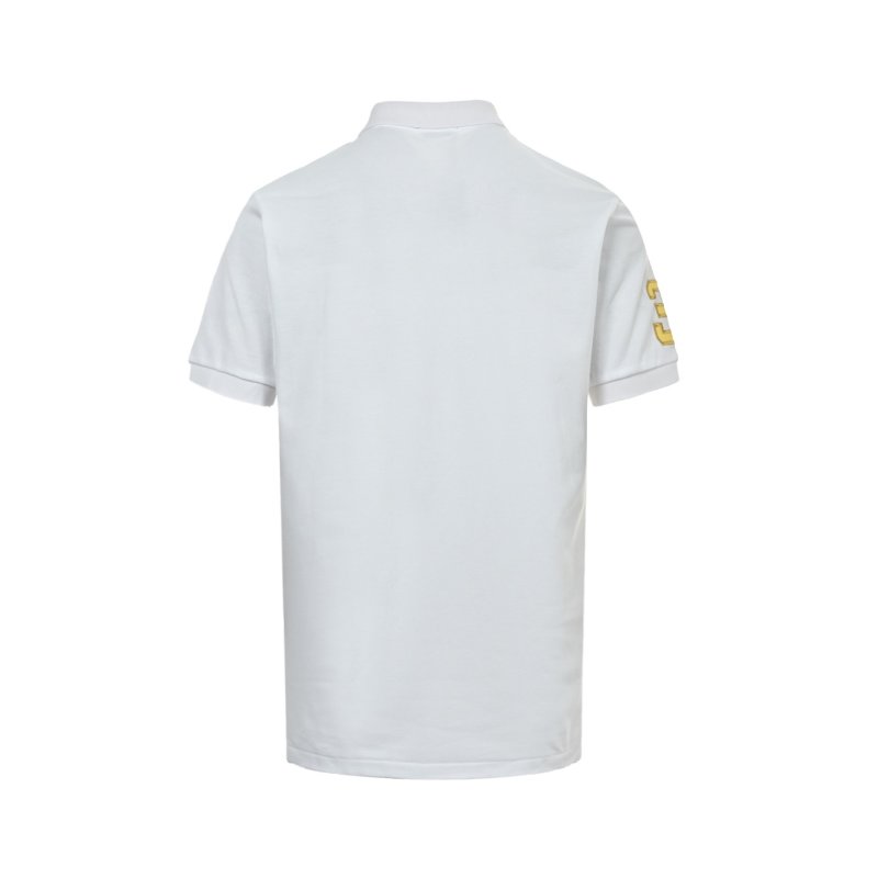 Polo Ralph Lauren White Multi-Crest Polo Shirt view