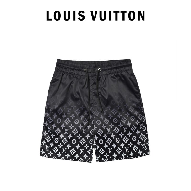 Louis Vuitton Monogram Black White Shorts view