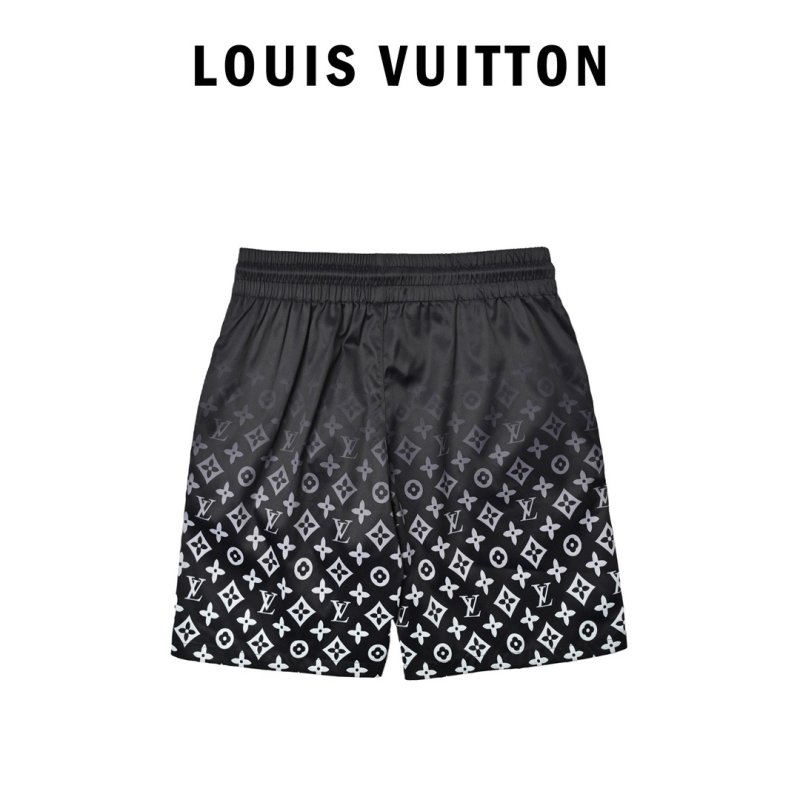 Louis Vuitton Monogram Black White Shorts view